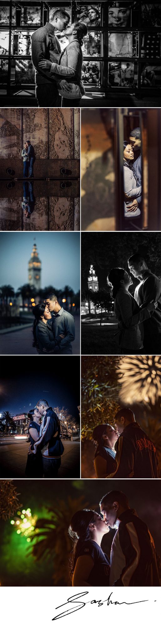 san-francisco-engagement-session-att-park-embarcadero-ferry-building san francisco engagement session att park embarcadero ferry building