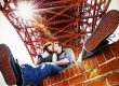 golden gate bridge couple portrait