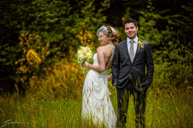 mendocino country rustic wedding