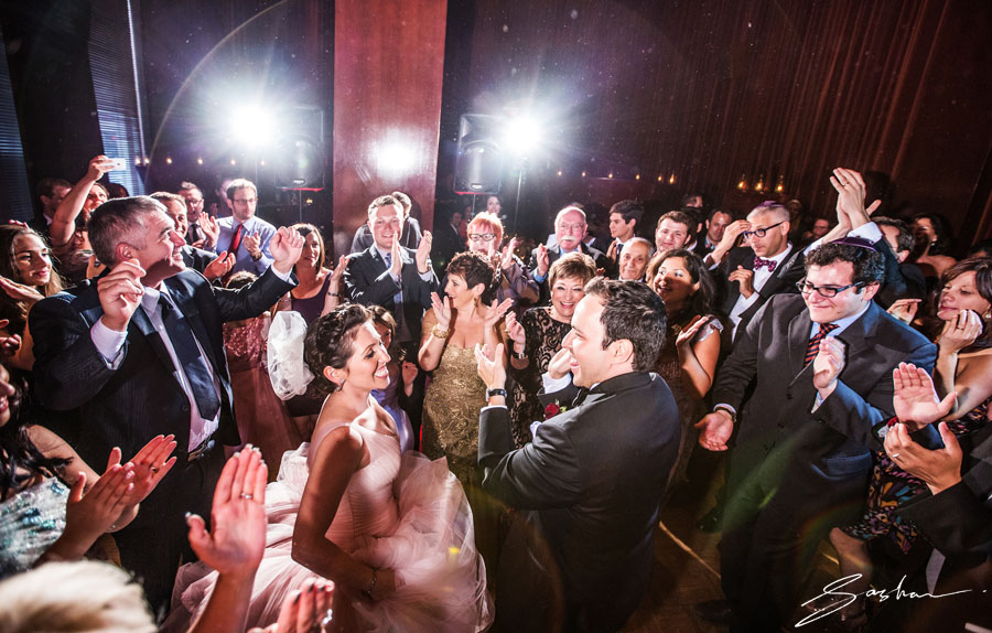 wedding dancing clift hotel