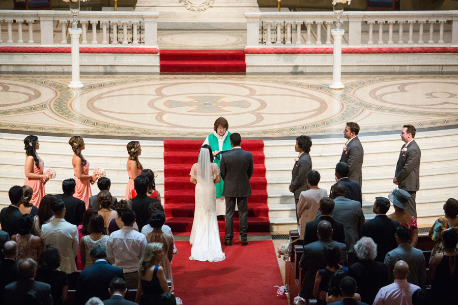 wedding ceremony stanford memorial church