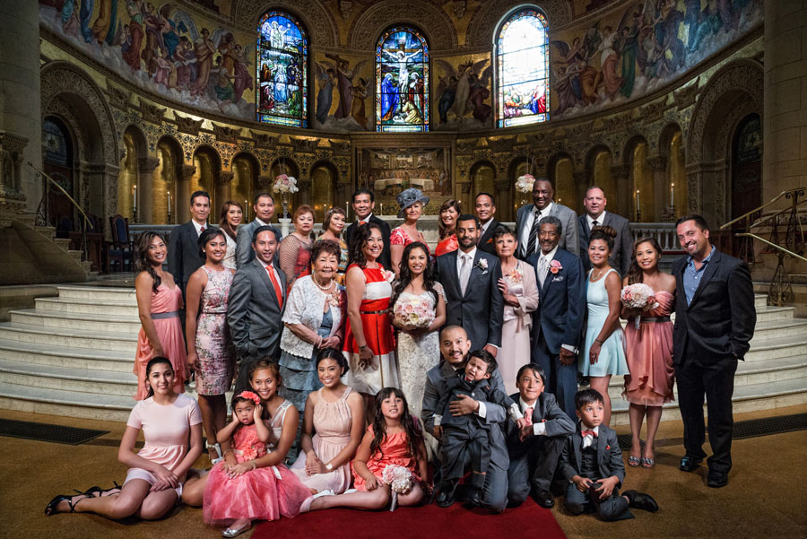 family photo stanford memorial church