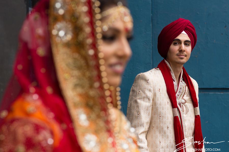 sikh bride groom