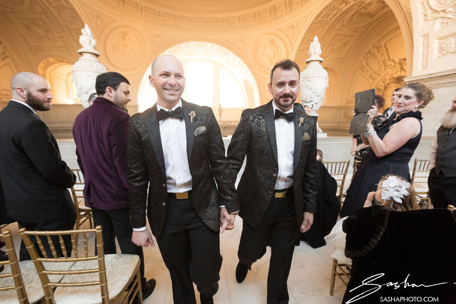 same sex san francisco city hall wedding